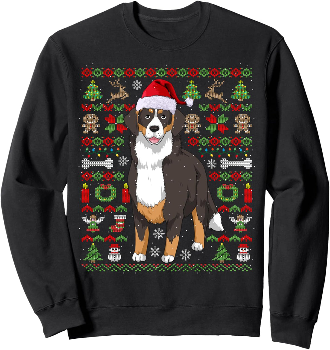 Ugly Christmas Berner Sennenhund Weihnachten Hunde Geschenk Sweatshirt