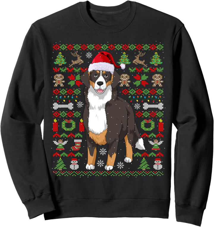 Ugly Christmas Berner Sennenhund Weihnachten Hunde Geschenk Sweatshirt