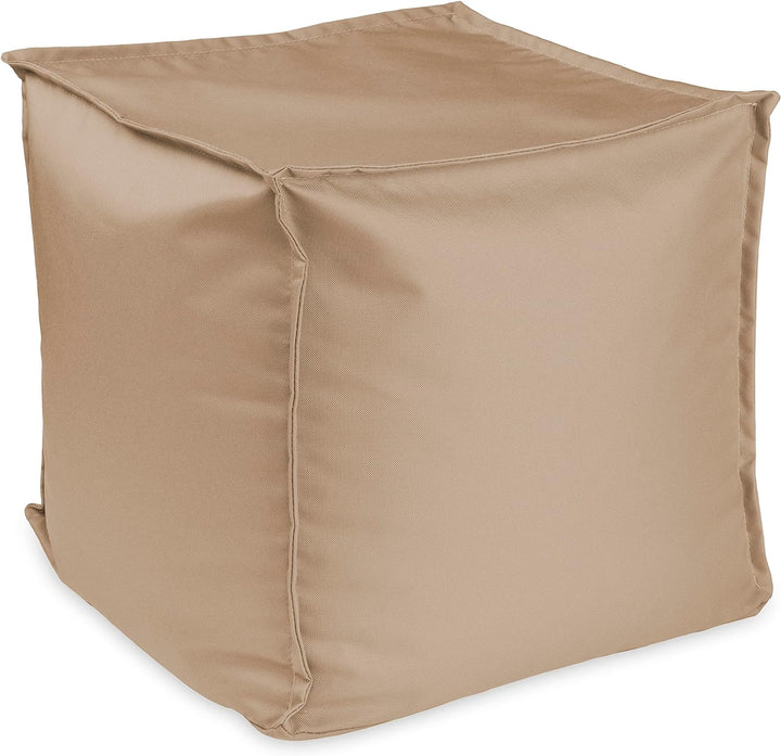 chilly pilley Sitzsack Sitzhocker mit EPS-Perlen Füllung 40x40x40cm Fusshocker Sitz-Pouf für Kinder