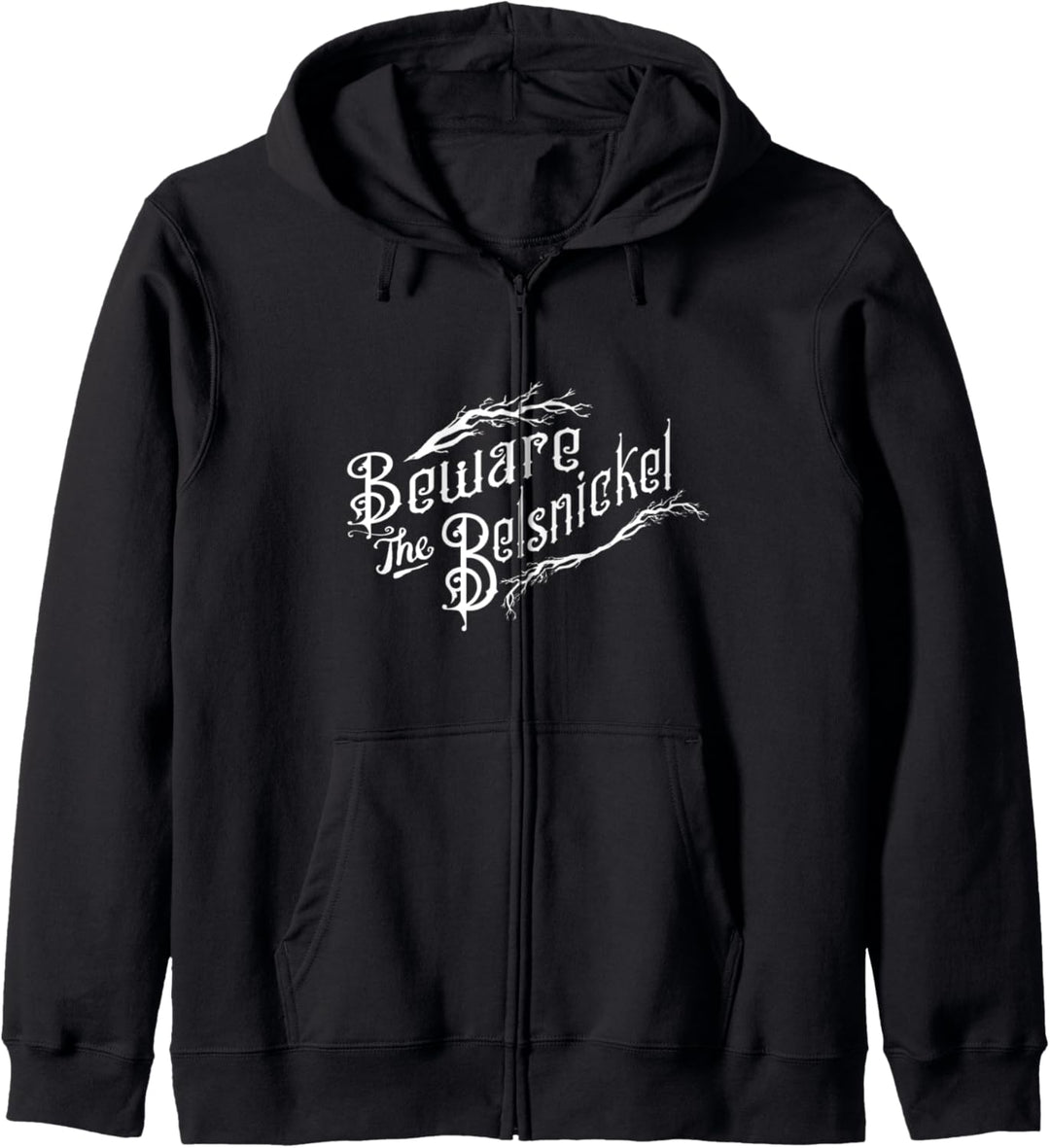 Hüte dich vor dem Belsnickel Lustige Weihnachten Kapuzenjacke