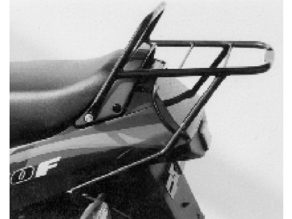 Hepco & Becker Rohrgepäckbrücke für Motorräder - Stahlrohr - Verchromt Rohrgepäckbrücke TC schwarz f