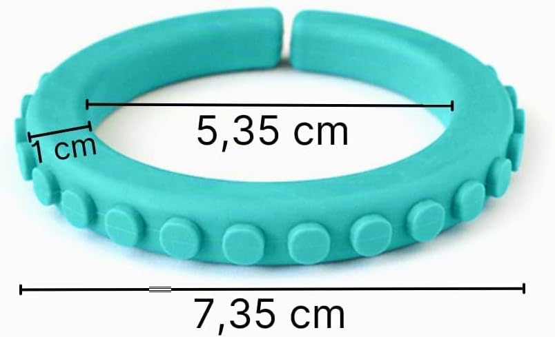 ARK Kauarmband texturiert in verschiedenen Stärken für Kinder- Innnen Durchmesser ca. 5,35 cm - zum