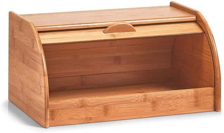 Zeller 25347 Rollbrotkasten, Bambus 40 x 26 x 20 cm, Natur