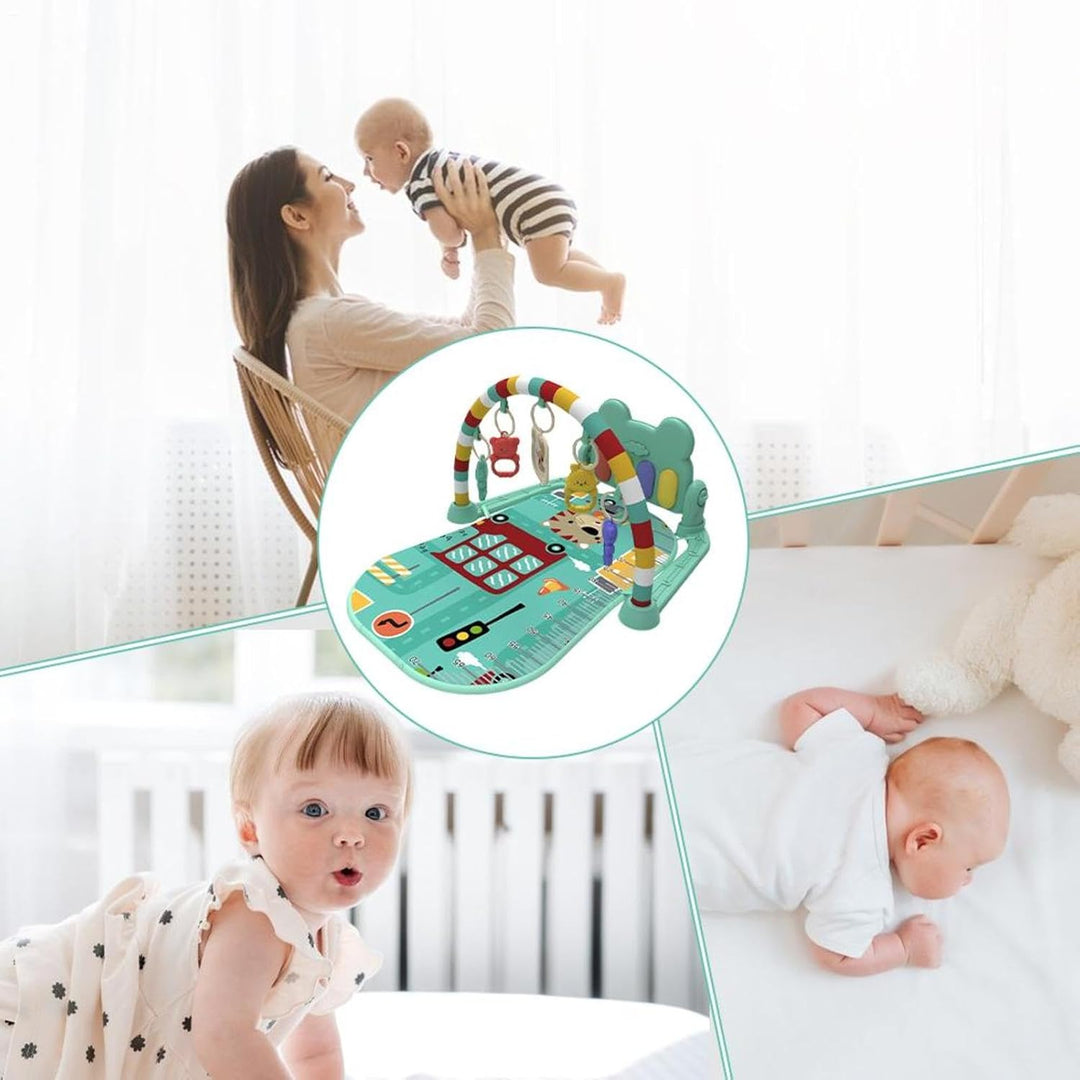 -Spiel-Turnmatte, Aktivitätsmatte für Babys - Kreative Spielklavier-Gymnastikmatte - Kreative Spiel-
