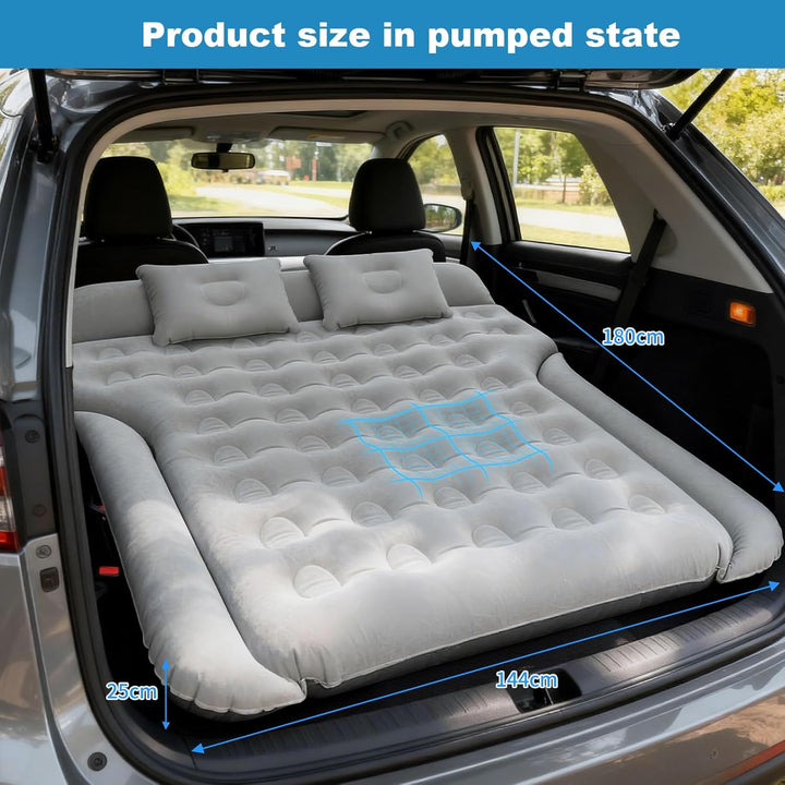 Auto Luftmatratz, SUV Matratze Kofferraum, Car Air Mattress, Faltbar Automatratzen für Camping/Reise