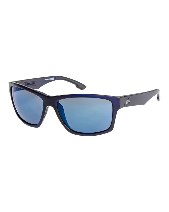 Quiksilver Herren Trailway Sonnenbrille (1er Pack) Einheitsgrösse Navy/Flash Blue, Einheitsgrösse Na