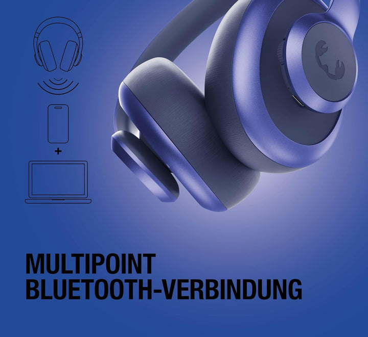 Fresh 'n Rebel Clam Ace 2, ANC-Kopfhörer, Hybrid Active Noise Cancelling, Ambient-Sound-Modus, Multi