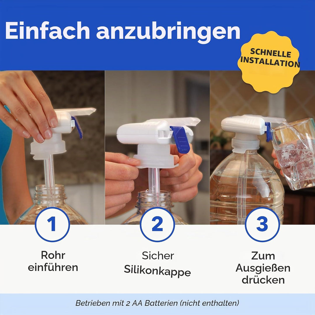 The Magic Tap Automatischer Getränkespender – freihändiger Getränkespender für Kühlschrank – Perfekt