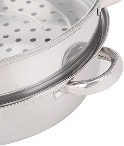 Dampfgartopf, 2-Schicht-Dampftopfkocher . Wie gross Sind die Töpfe?