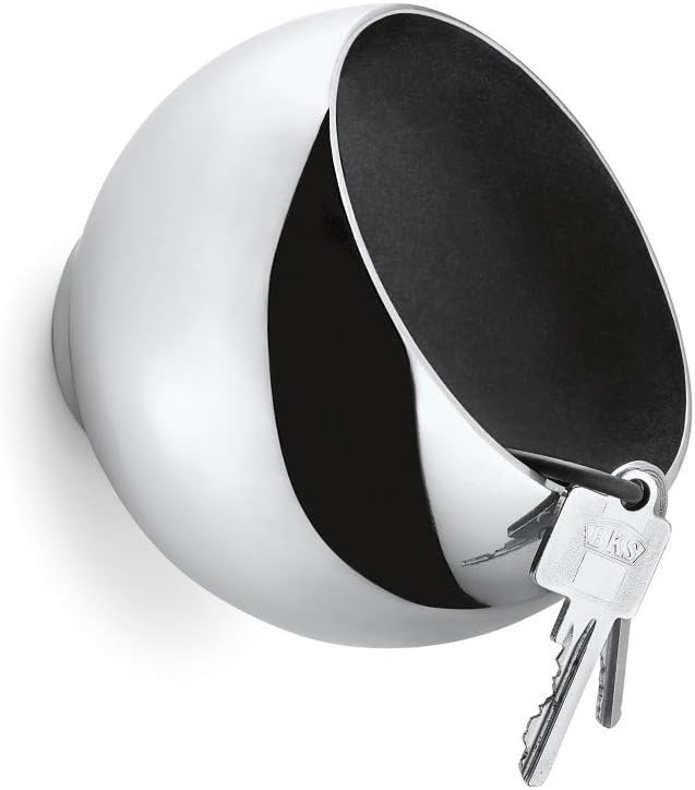 Philippi - Sphere Garderobenkugel - Design, Wanddeko, Flurgarderobe, Kleiderhaken, Aluminium hochgla