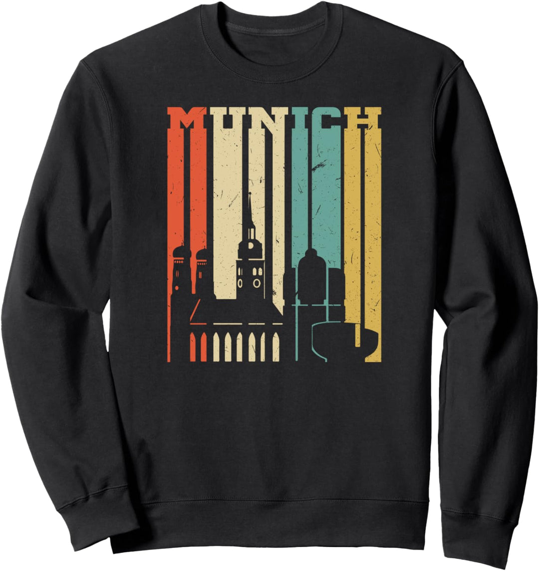 Retro Vintage Passend Munich Sweatshirt