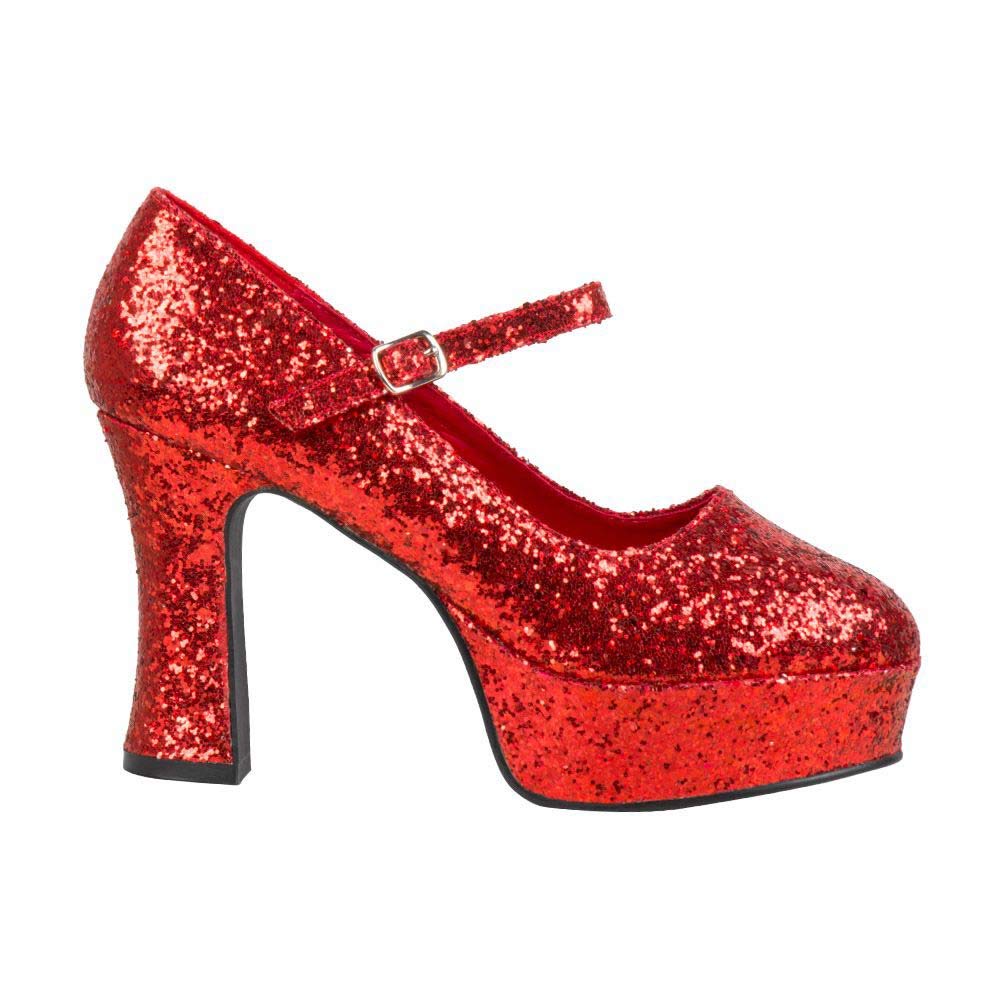 Boland - Schuhe Disco Glitter, mit Plateau-Absatz, Kostüm, Karneval, Mottoparty 41, 41