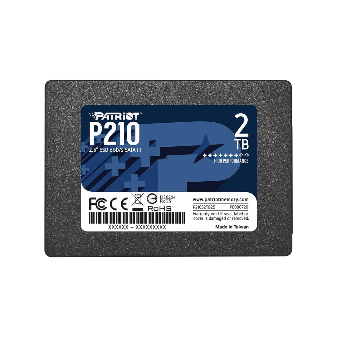 Patriot P210 Interne Solid State Drive 2TB SSD SATA 3 2,5 Zoll, 2TB