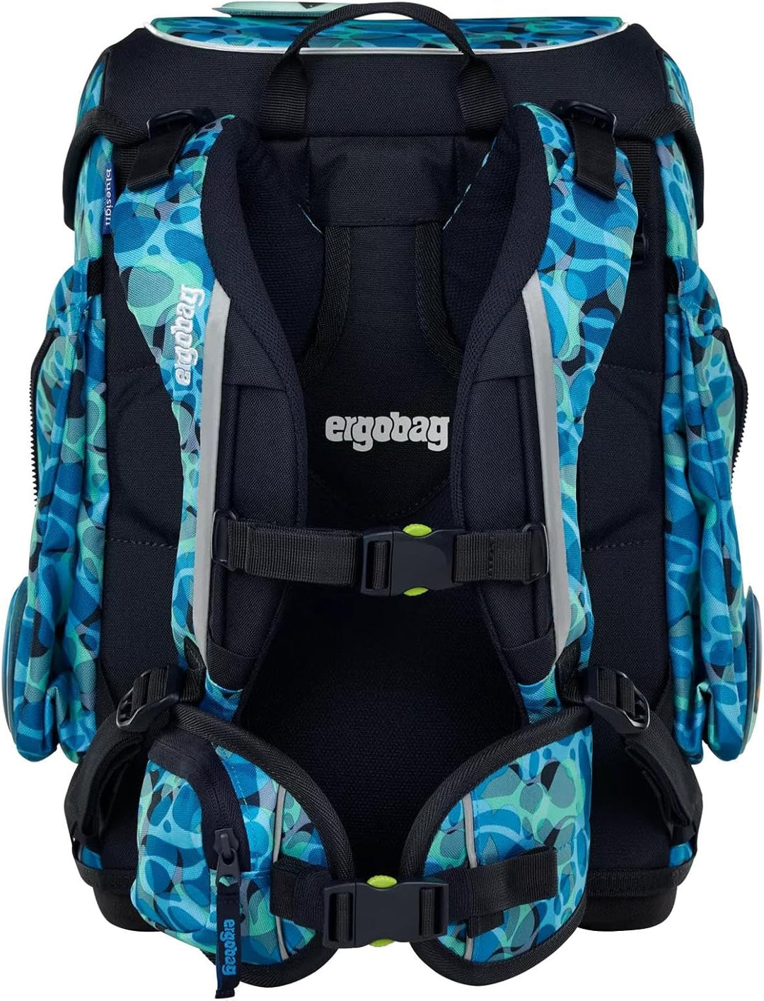 ergobag cubo Set ergonomischer Schulranzen, Vorgänger-Kollektion, klassisch 5-teilig 1. Klasse Grund