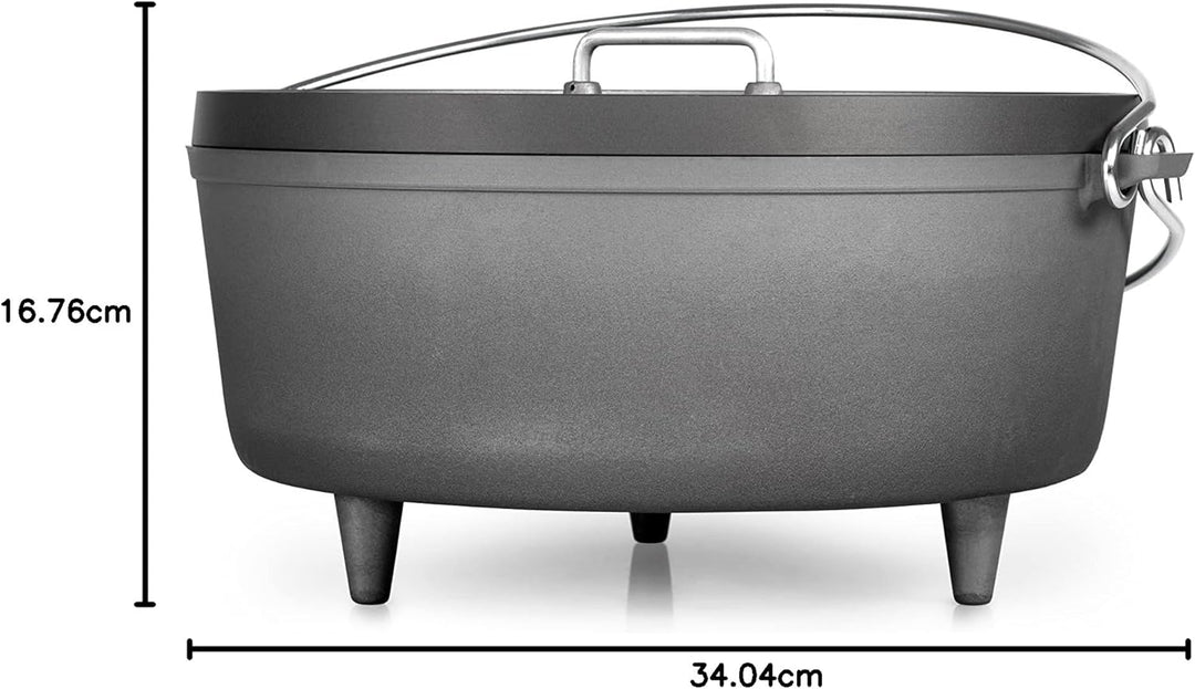 GSI Outdoors Harteloxierter Schmortopf 12-Inch, 12-Inch