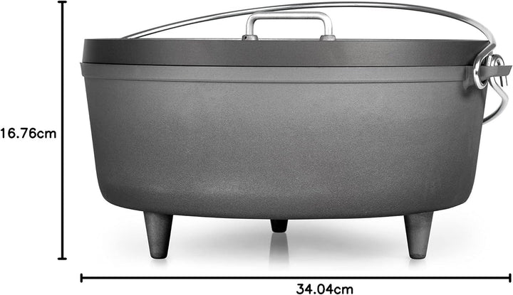 GSI Outdoors Harteloxierter Schmortopf 12-Inch, 12-Inch