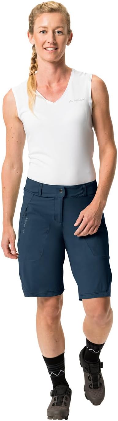 VAUDE Damen Hose Women's Altissimo Shorts Ii 34 Dark Sea, 34 Dark Sea