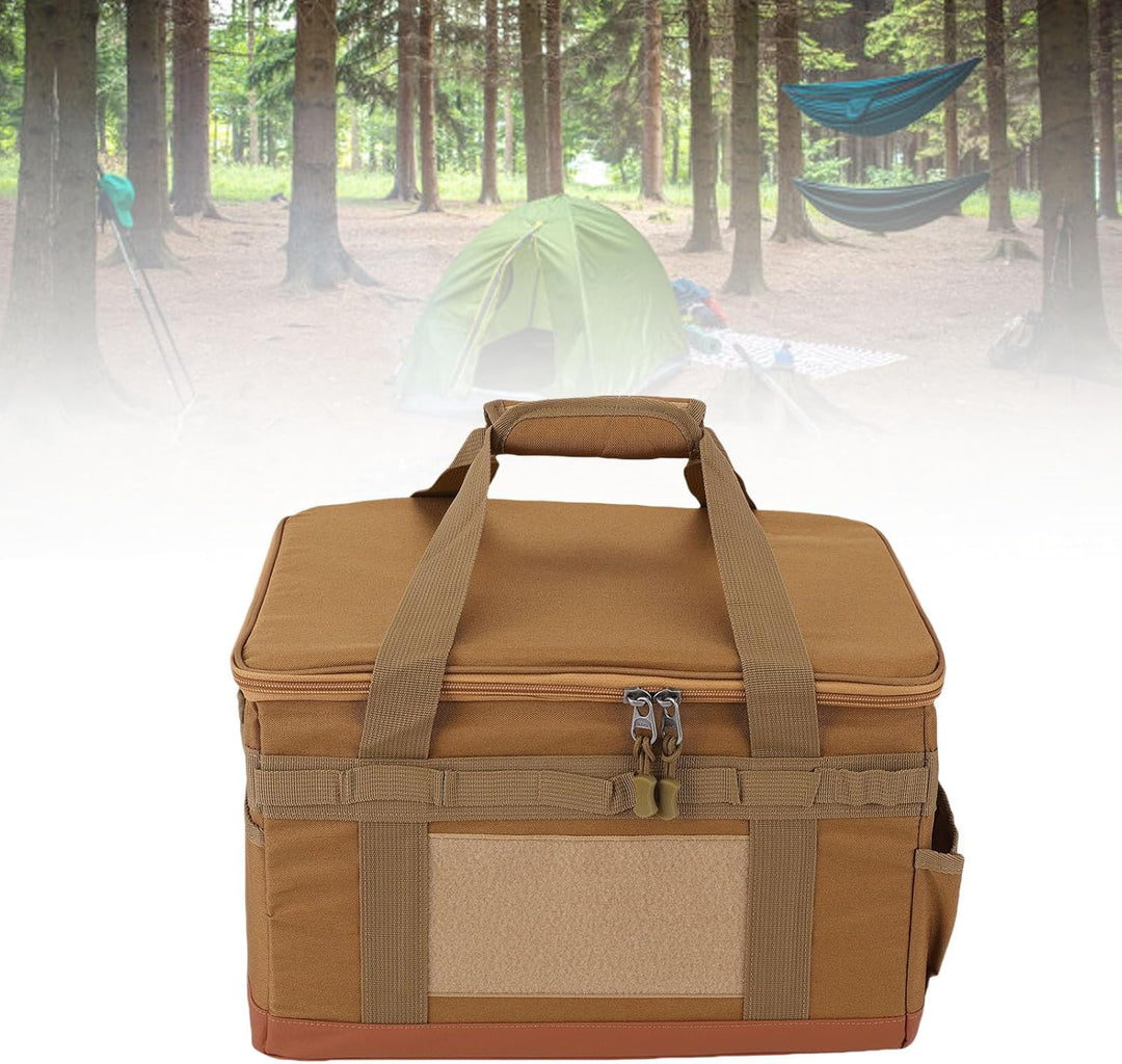 Fockety Camping-Aufbewahrungstasche, Grosses Fassungsvermögen 30 L Grill- und Picknicktaschen-Organi