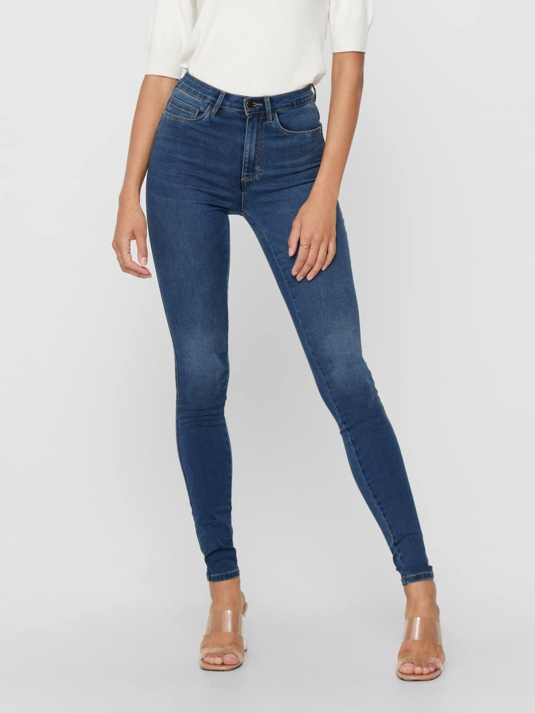 ONLY Women's Skinny Jeans XS / 32L Blau (Dark Blue Denim), XS / 32L Blau (Dark Blue Denim)