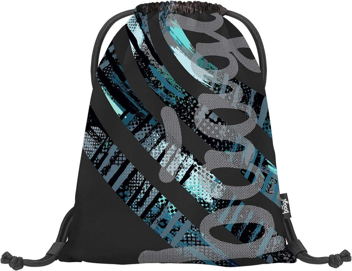 Baagl Schulrucksack Set Jungen 3 Teilig, Schultasche ab 3. Klasse, Grundschule Ranzen mit Brustgurt,