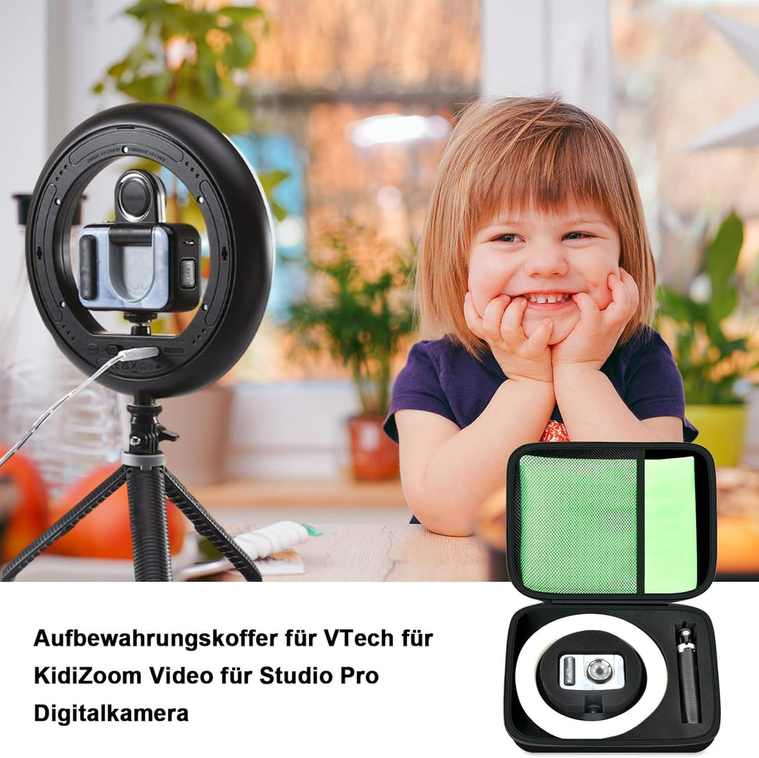 PAIYULE Tasche für VTech für KidiZoom Video Studio Pro, Digitalkamera Lagerung Holder für Kinder, Ki