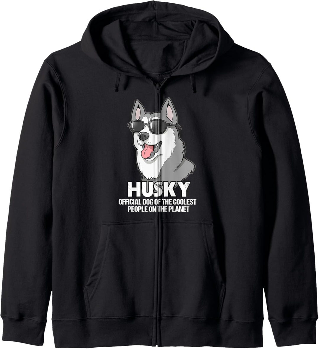 Coole Husky Geschenk Husky Besitzer Geschenk Kapuzenjacke