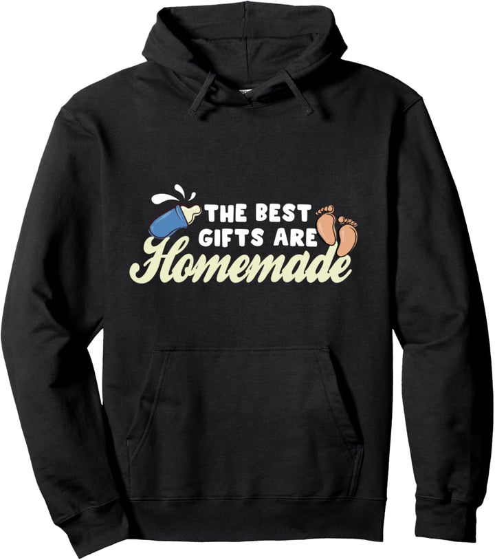 Geschenke sind selbstgemacht Baby Schwangerschaft Eltern Pullover Hoodie