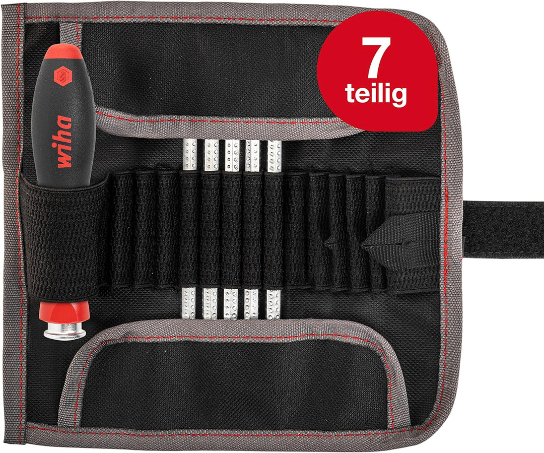 Schraubendreher mit Wechselklingen Set SYSTEM 4 Schlitz/Phillips, 7-tlg. inkl. Rolltasche (00616) va