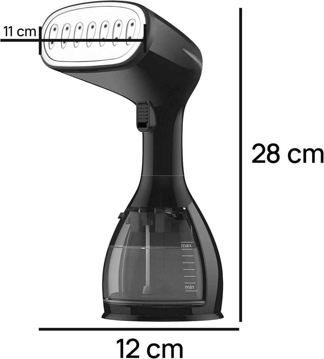 Retoo Steamer Dampfglätter, 1500 W, grosser 280 ml Tank, Dampfbügeleisen, mit Bürstenaufsatz, automa