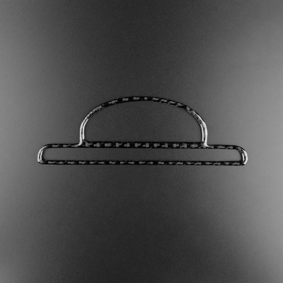 KUNGKIC Kohlefaser Auto Tachometer Dekorative Aufkleber Innenraum Carbon Fiber Speedometer Trim für