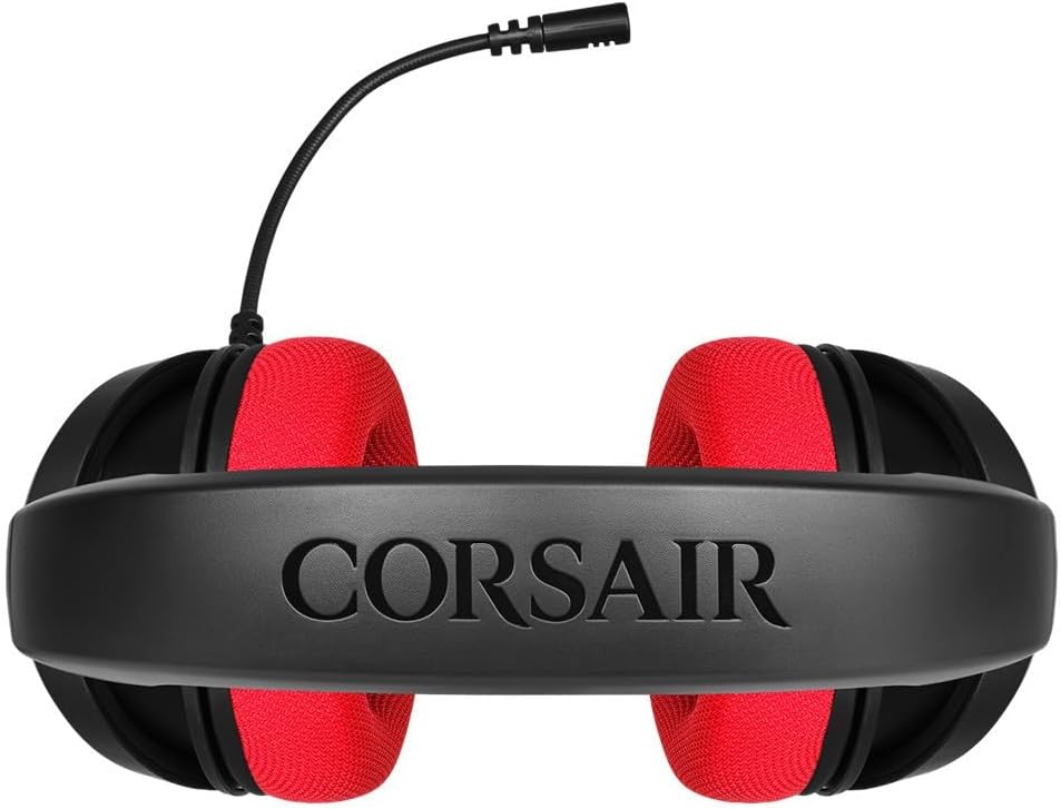 CORSAIR HS35 Stereo Gaming-Headset, Rot, Rot
