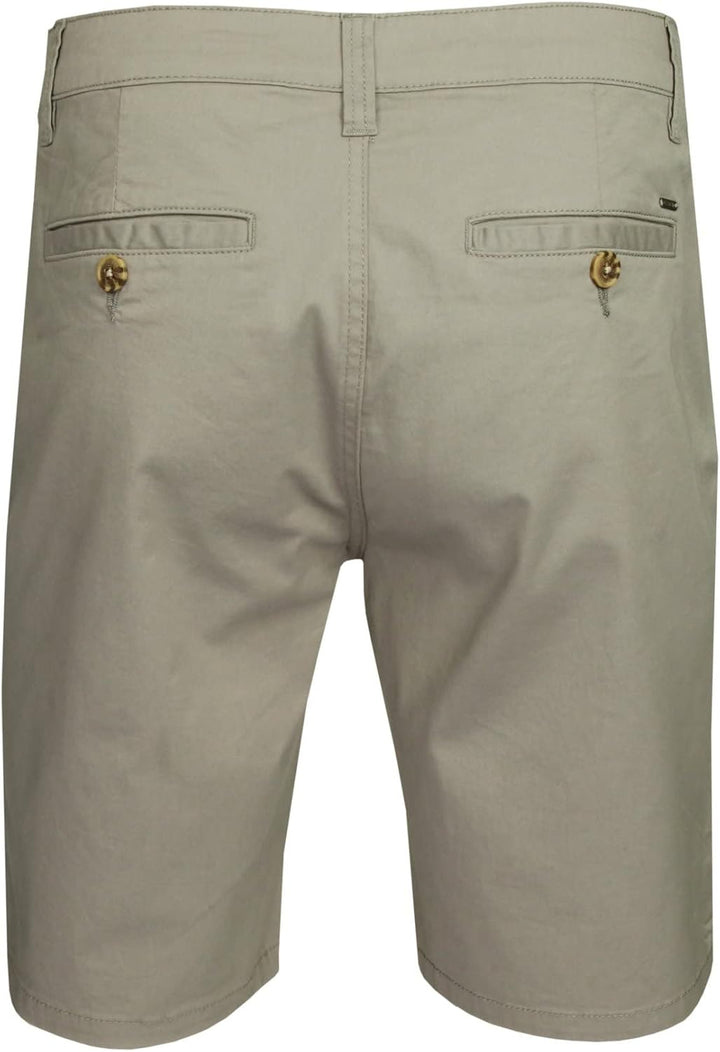 Xact Herren Chino Shorts Baumwoll Stretch Regular Fit Kurze Hose Sommer Bermuda Golf Business Casual