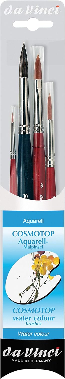 Da Vinci 5231 Aquarellpinsel Cosmotop Mix + Spin Set, Cosmotop Mix + Spin Set