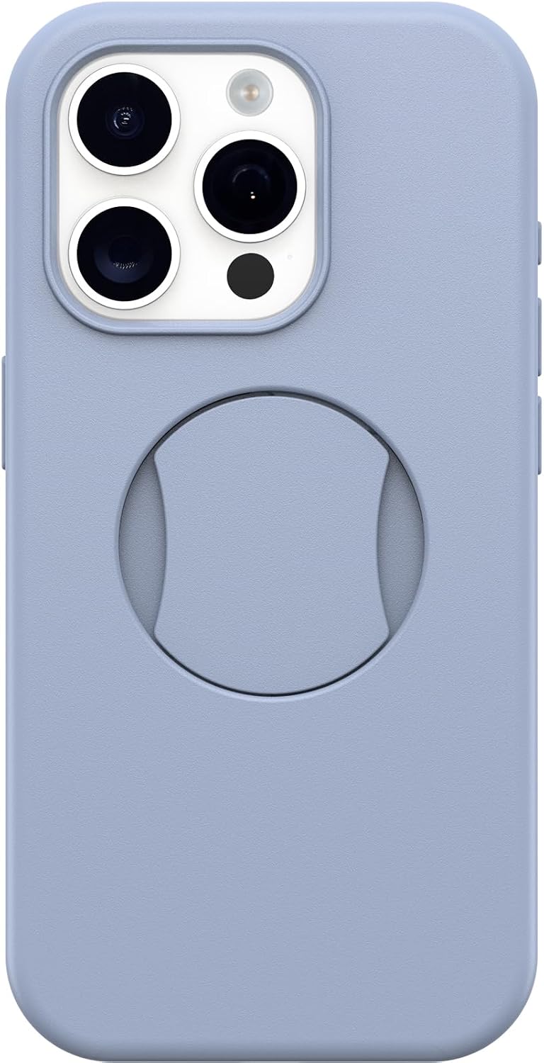 OtterBox OtterGrip Symmetry Hülle für iPhone 15 Pro für MagSafe, Sturzsichere, schützende Hülle mit