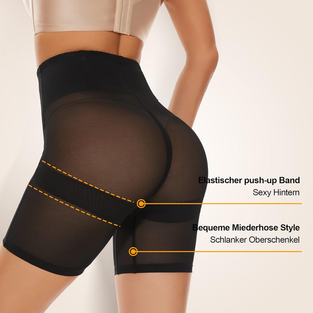 SIMIYA Bauchweg Unterhose Damen Shapewear Hohe Taille Unterwäsche Figurenformend Miederhose Bauchkon