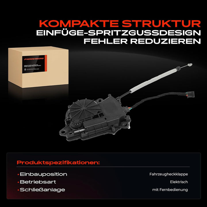 Frankberg Heckklappenschloss Kofferraum Türschloss für X1 F48 SUV 2014-2020 51247374006