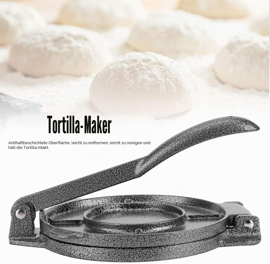 Tortilla Maker,Presswerkzeug Tortillas Presse 6,5-Zoll Werkzeug zur Herstellung von Chapati Tortilla