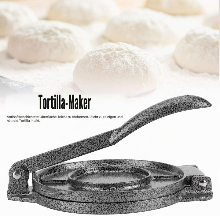 Tortilla Maker,Presswerkzeug Tortillas Presse 6,5-Zoll Werkzeug zur Herstellung von Chapati Tortilla