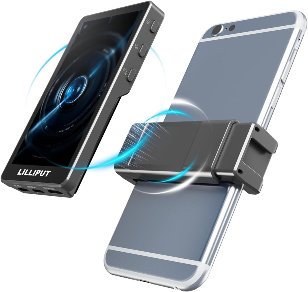 LILLIPUT V4 Telefon-Vlog-Selfie-Monitorbildschirm – 3,97 Zoll externer Kameramonitor für iPhone und