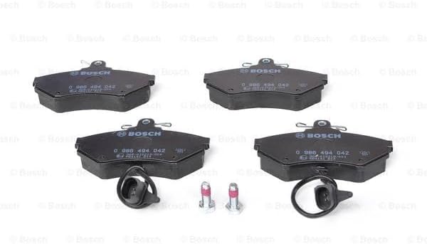 Bosch BP390 Bremsbeläge - Vorderachse - ECE-R90 Zertifizierung - vier Bremsbeläge pro Set