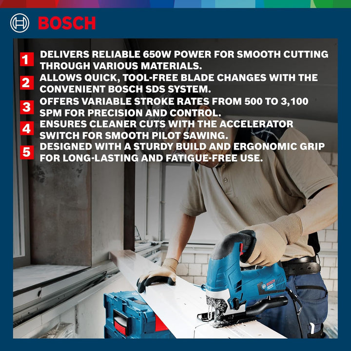 Bosch Professional GST 90 BE Puzzle 240 V im Karton Solo, im Karton Solo