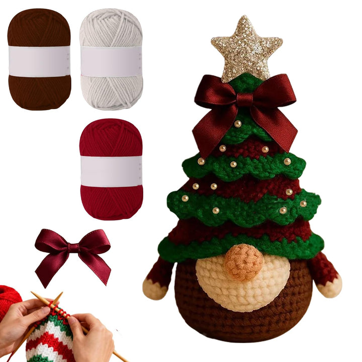 Häkel Weihnachtsbaum Set DIY Häkel Set Weihnachtsbäume für Anfänger Weihnachts HäkelsetHandgefertigt