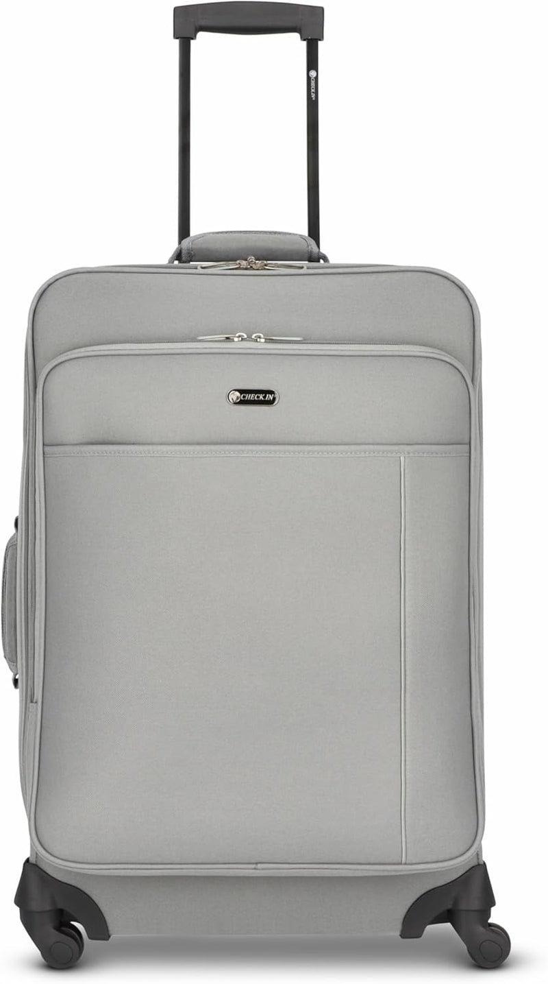 Check in CHECK.IN mittelgrosser Weichgepäck Koffer | Trolley 41 x 26 x 65 cm aus hochwertigem, strap