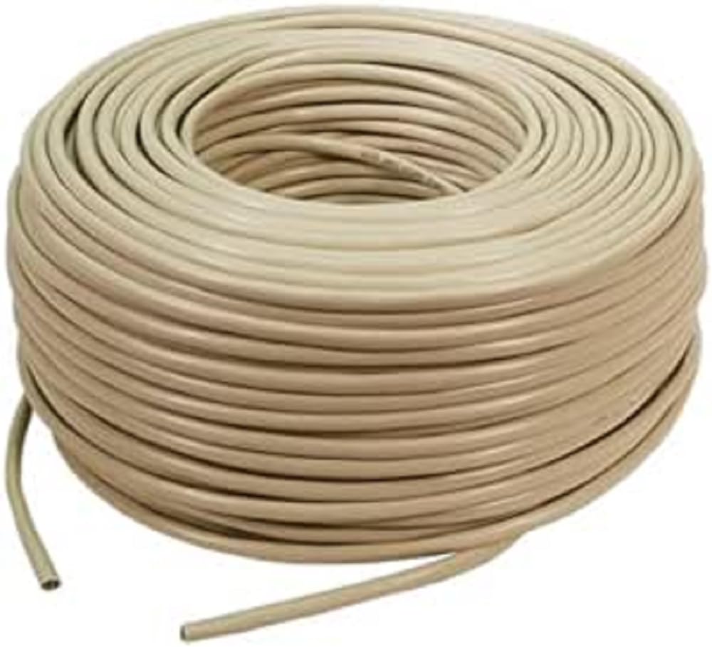 LogiLink CPV0014 Patchkabel Kat.5e CCA U/UTP EconLine aus PVC in grau 100m