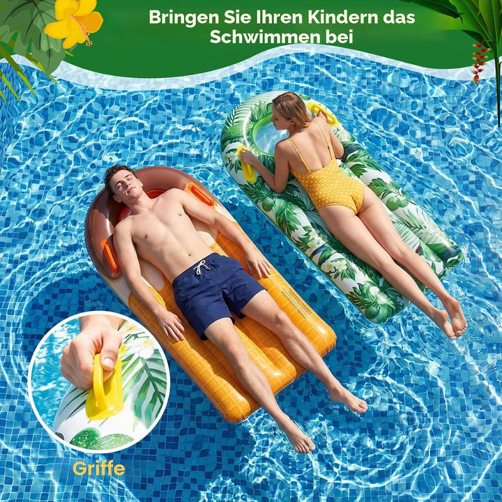 Surfbrett Aufblasbar, Yanghad Schwimmbrett Aufblasbar, Surfboard, Luftmatratze Wasser, für Wasserrut