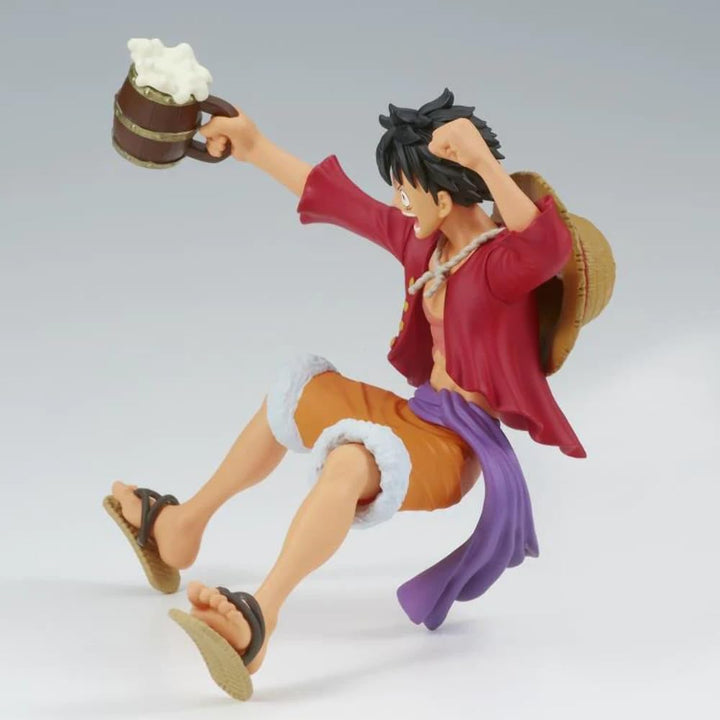 One Piece Actionfigur Monkey D Luffy It's a Banquet aus Kunststoff, von Bandai., Bandai