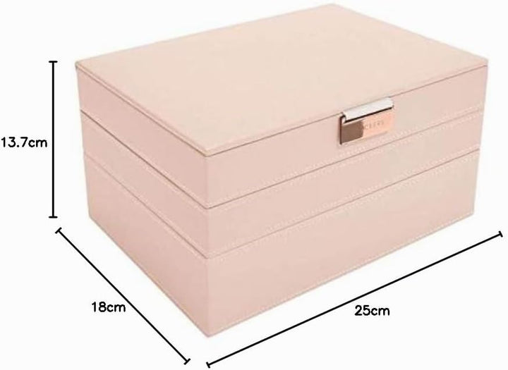 Stackers Blush Klassisch Schmuckschatulle - 3 Blush Pink, Blush Pink