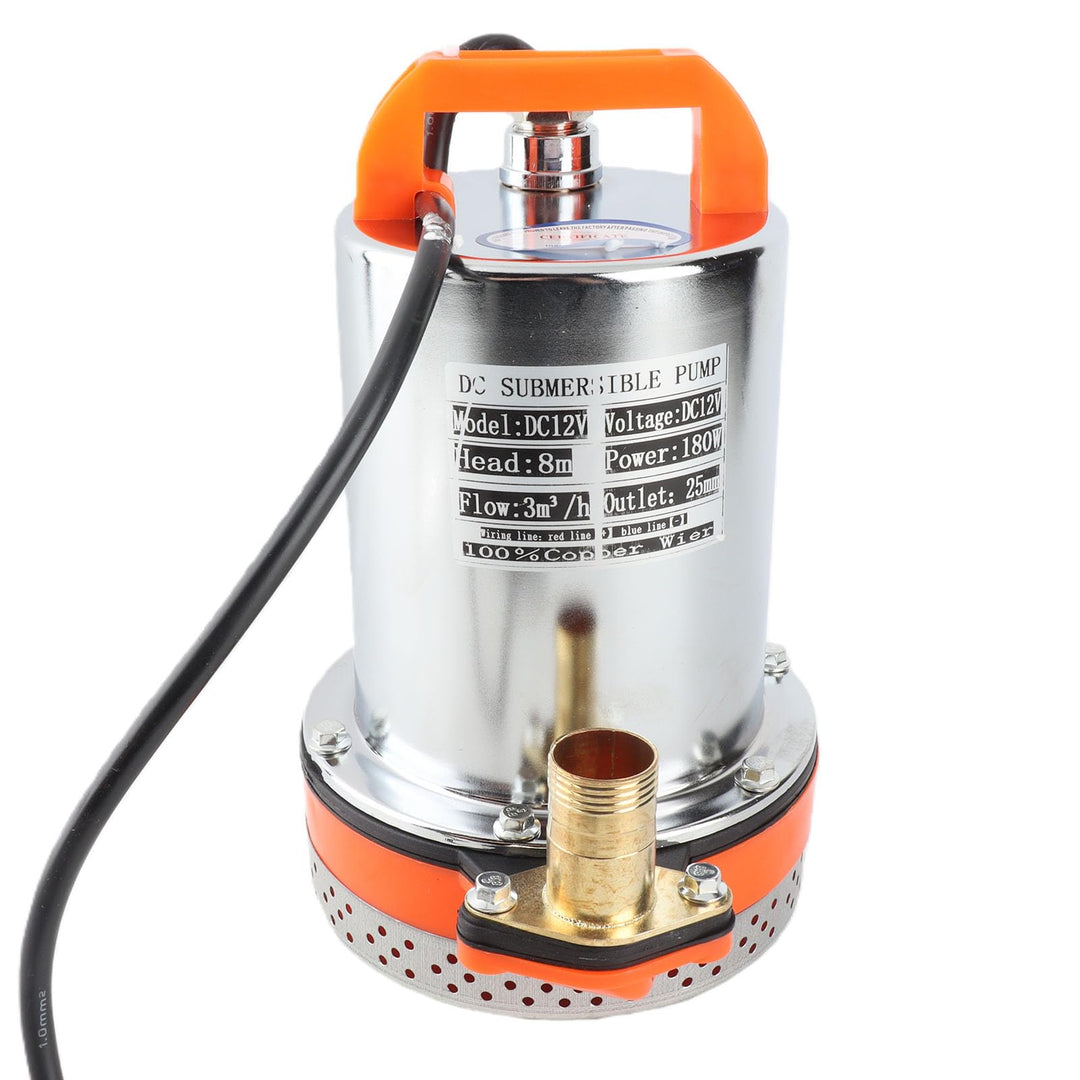 DC 12 V Tauchpumpe, Solar-Wasserpumpe, Kleine Batterie, Solar-Tauchwasserpumpe, Ideal für Bewässerun
