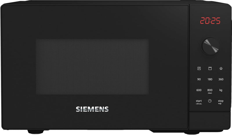 Siemens FE023LMB2 iQ300 Mikrowelle, 44 x 26 cm, 800 Watt, Drehteller 27 cm, Türanschlag links, cookC