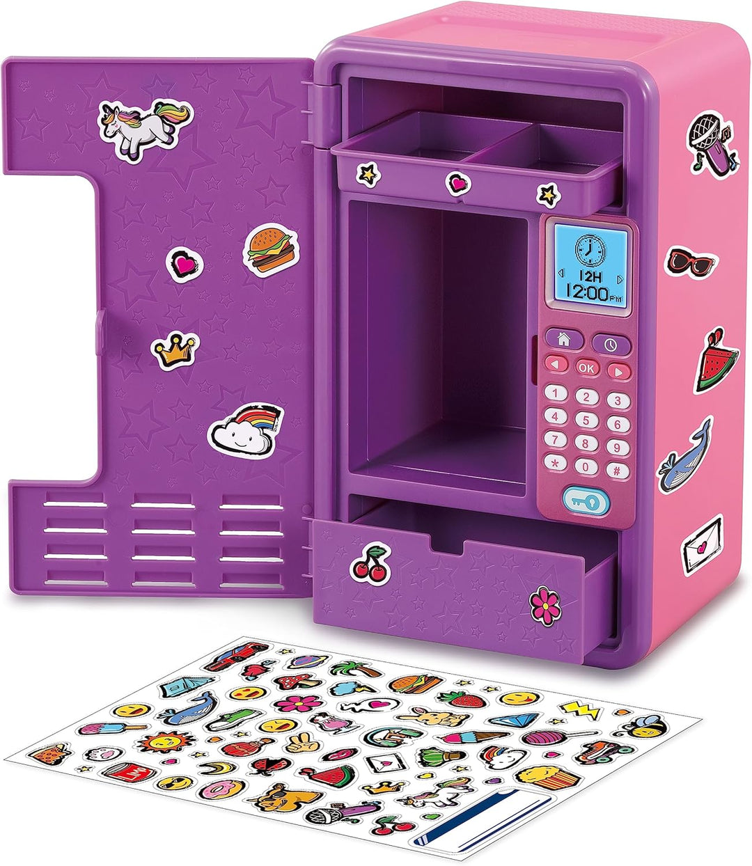VTech Kidisecrets Traumtresor – Tresor mit Zahlencode zum Aufbewahren von Geheimnissen – Mit Spielen